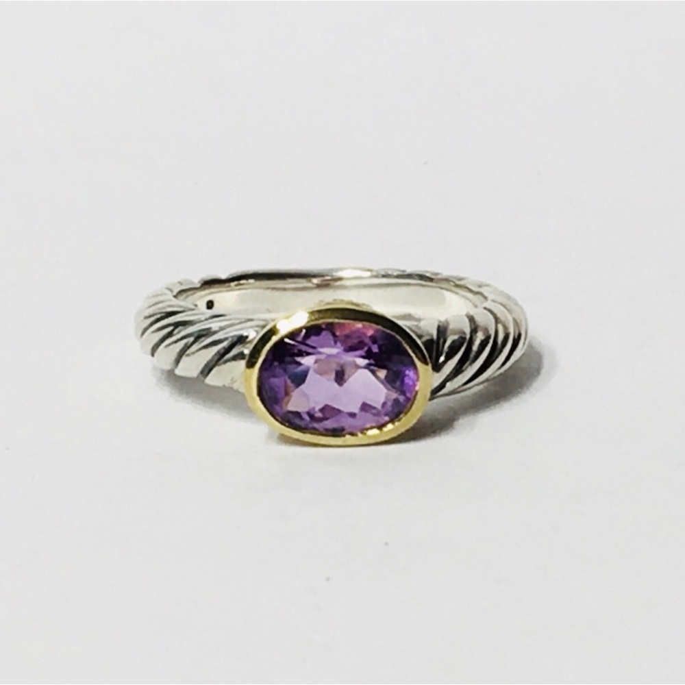 David Yurman Amethyst Ring - Picture 7 of 7
